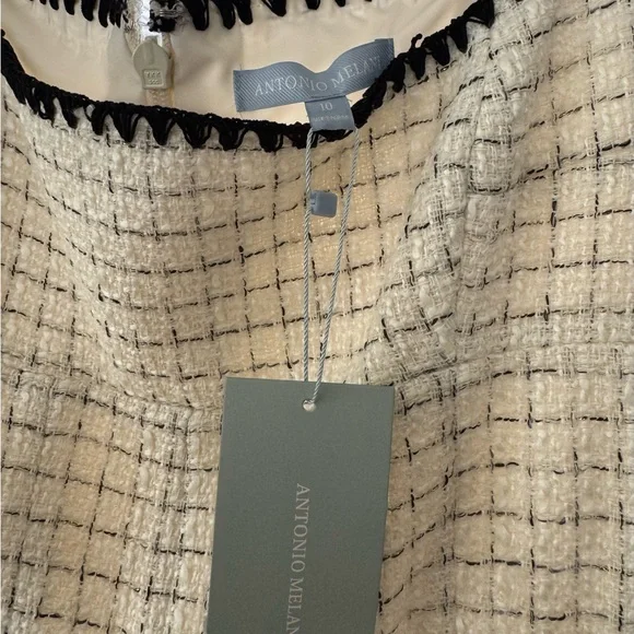 NWT Antonio Melani Aubriella Tweed Dress - Picture 3 of 4